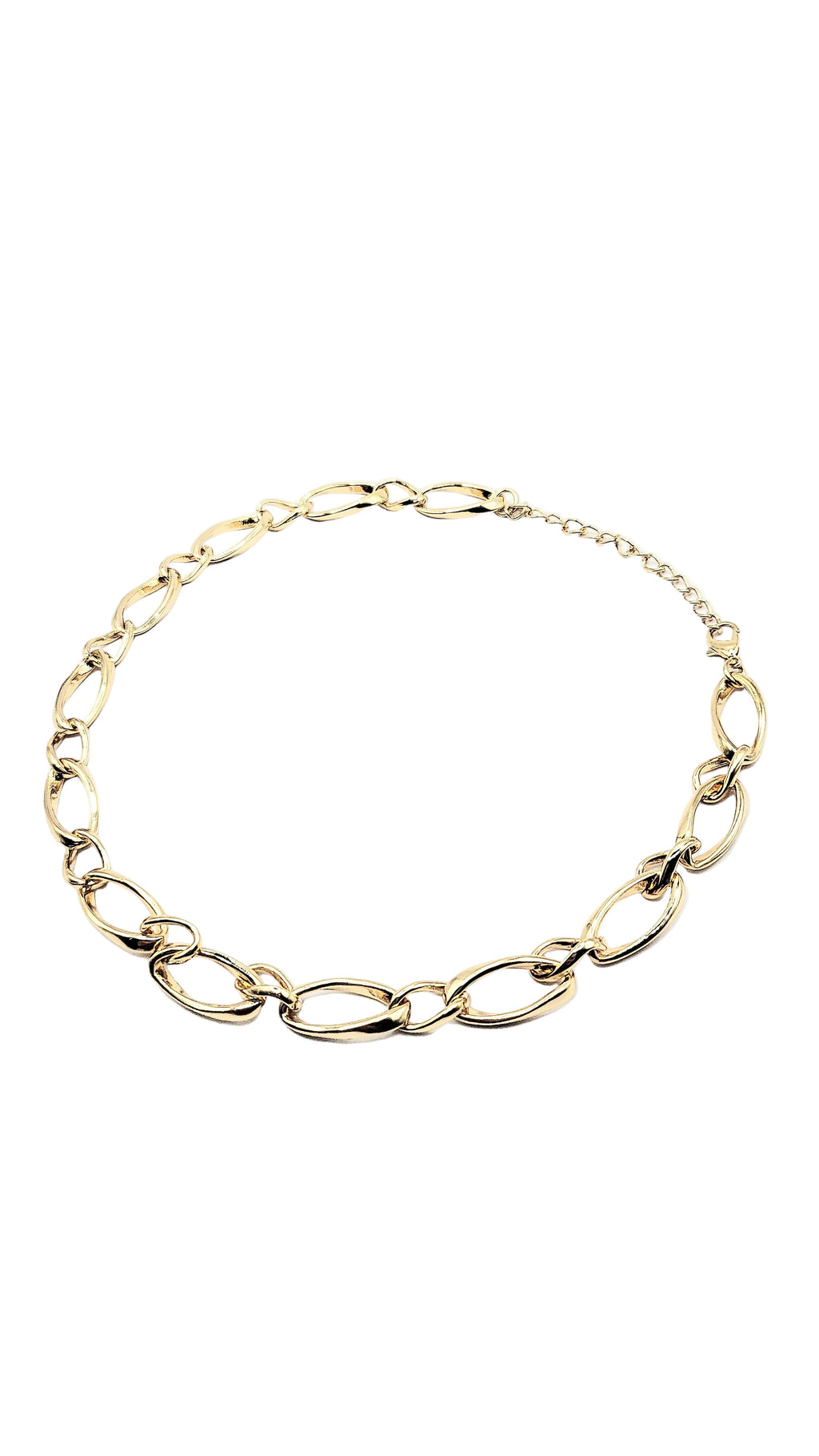 Oval Chain Link Necklace