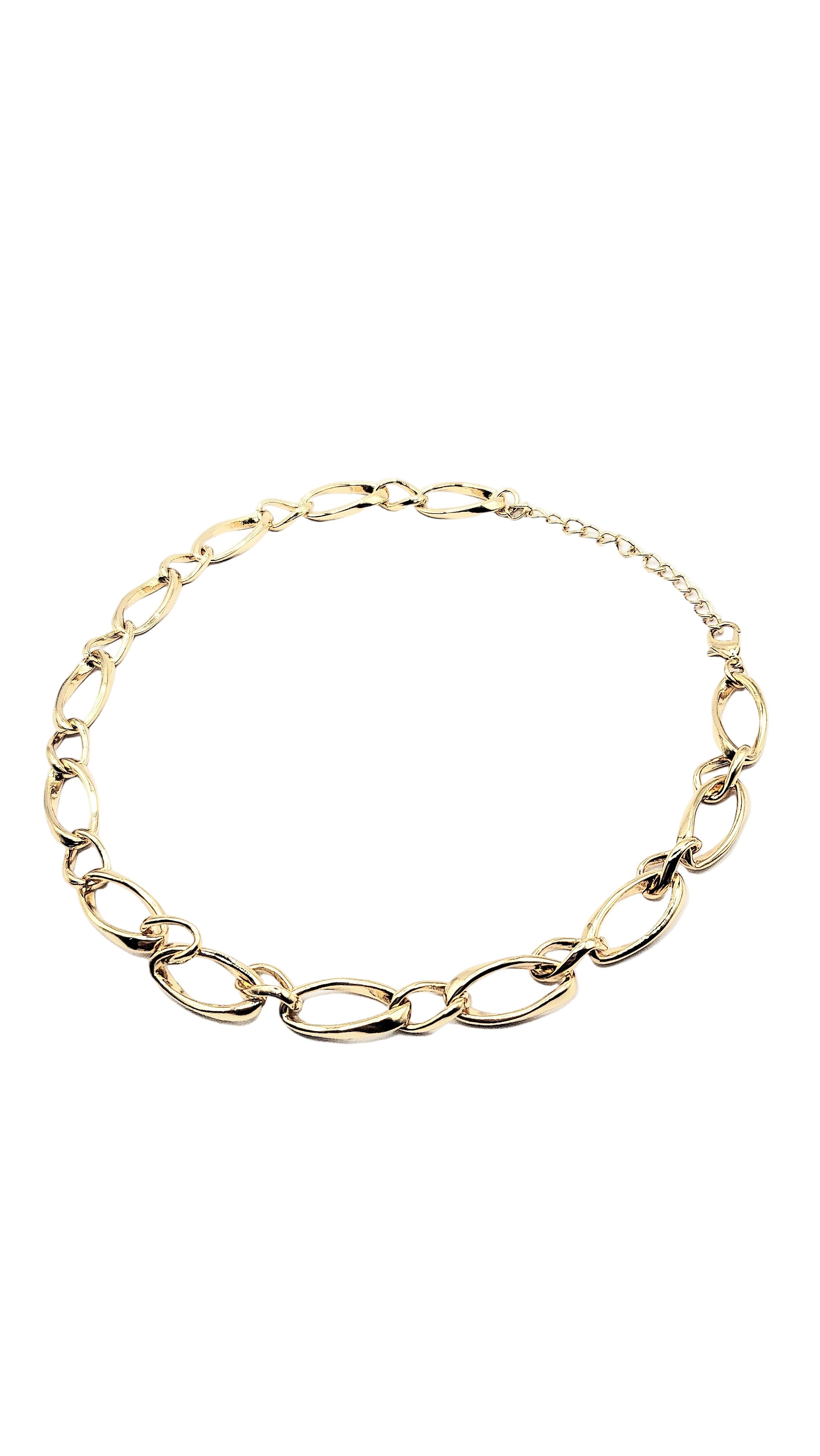 Oval Chain Link Necklace