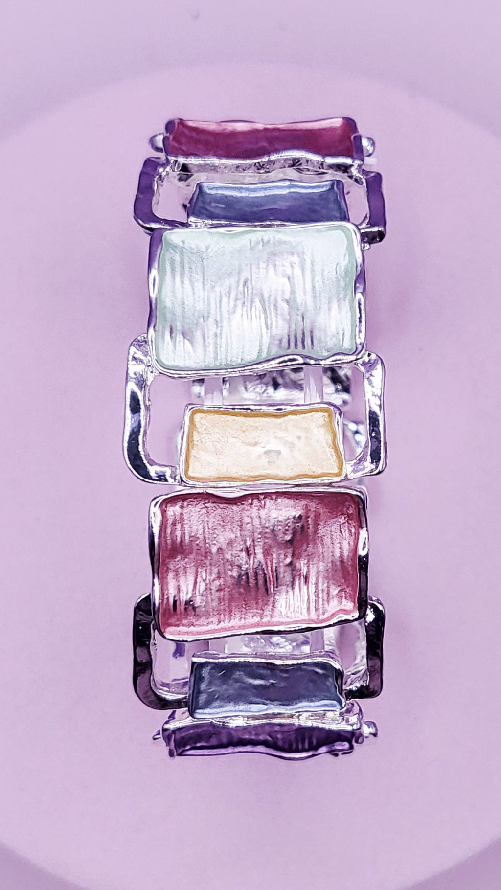 Abstract Square Bracelet