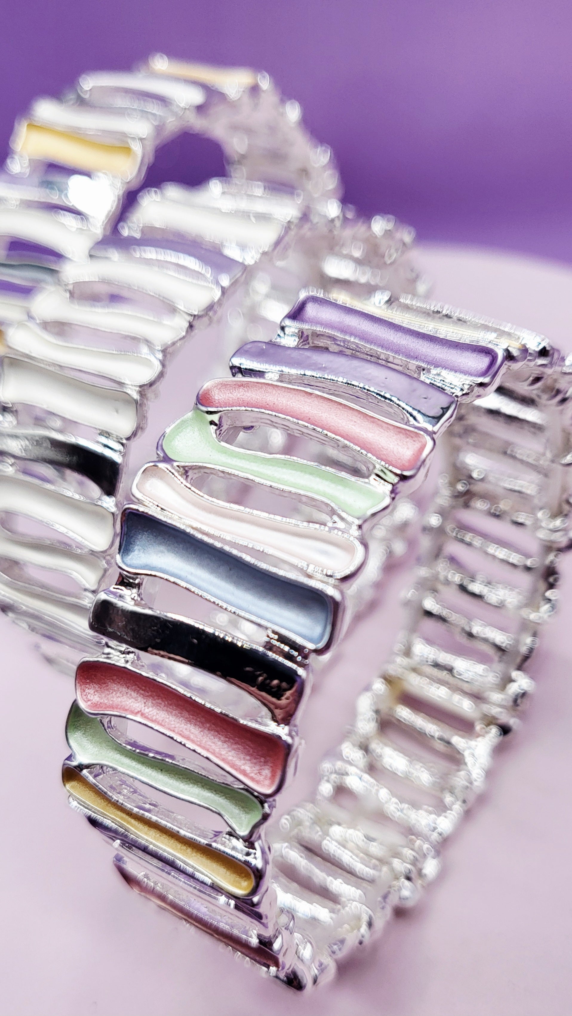 Abstract Link Bracelet