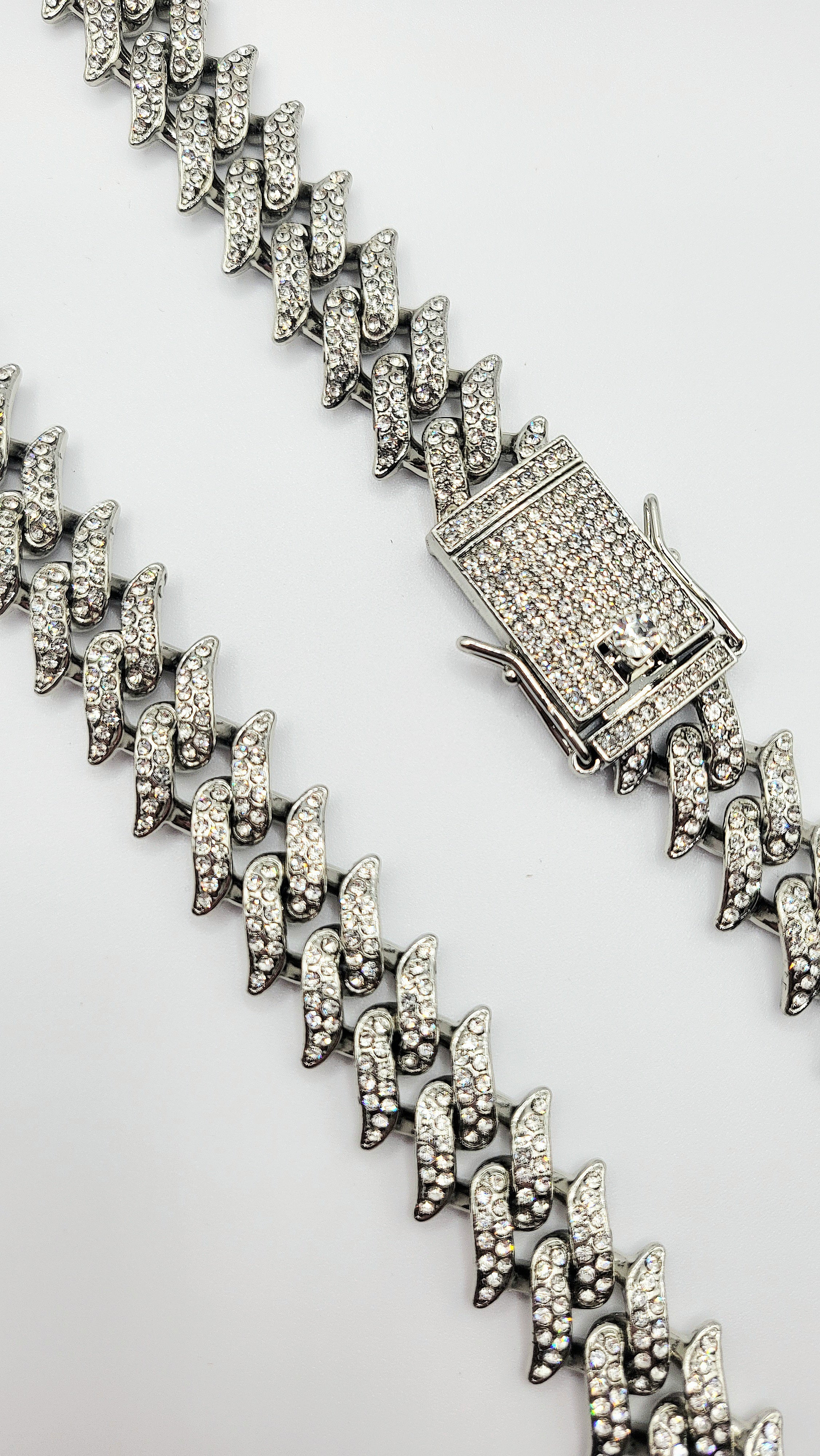 Iced Out Chain Necklace Stainless Steel