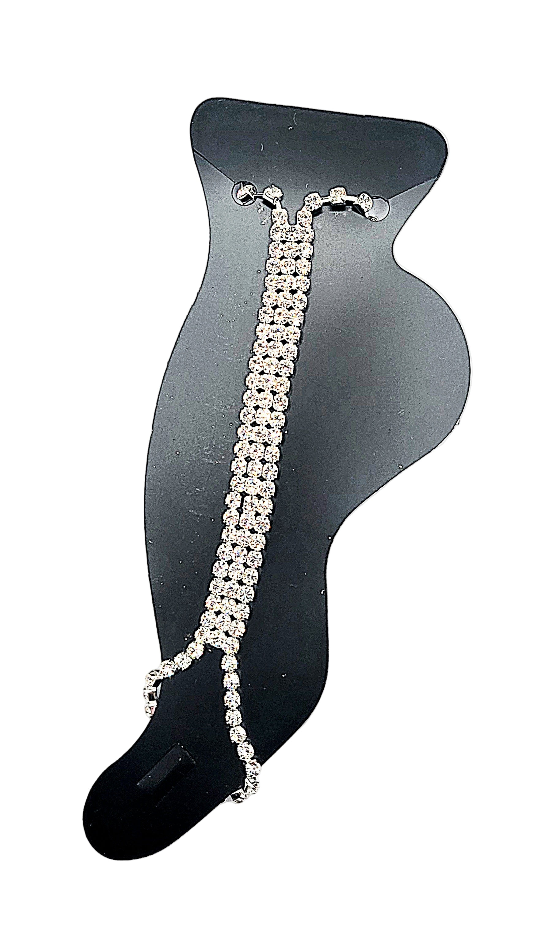 Aura Crystal Toe Anklet