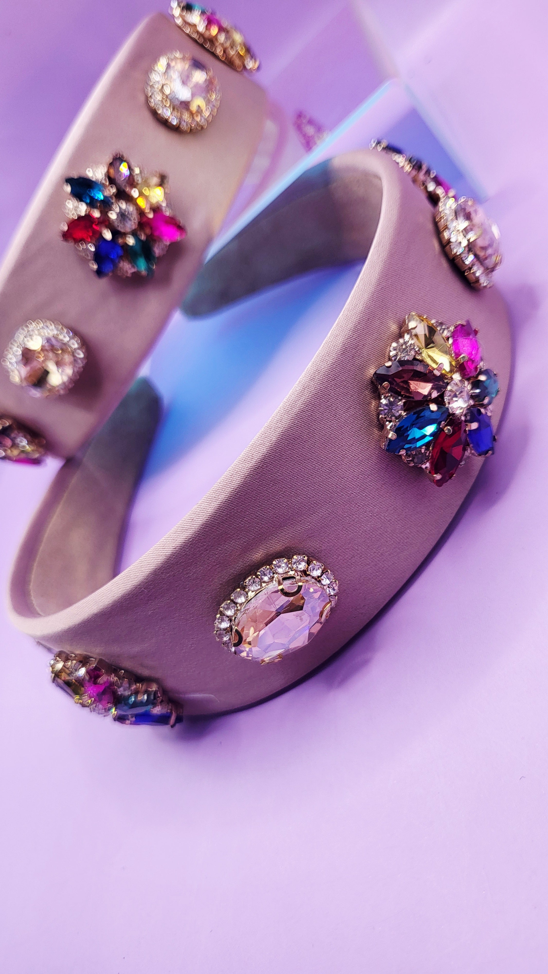 Bright Flower Crystal Hair band