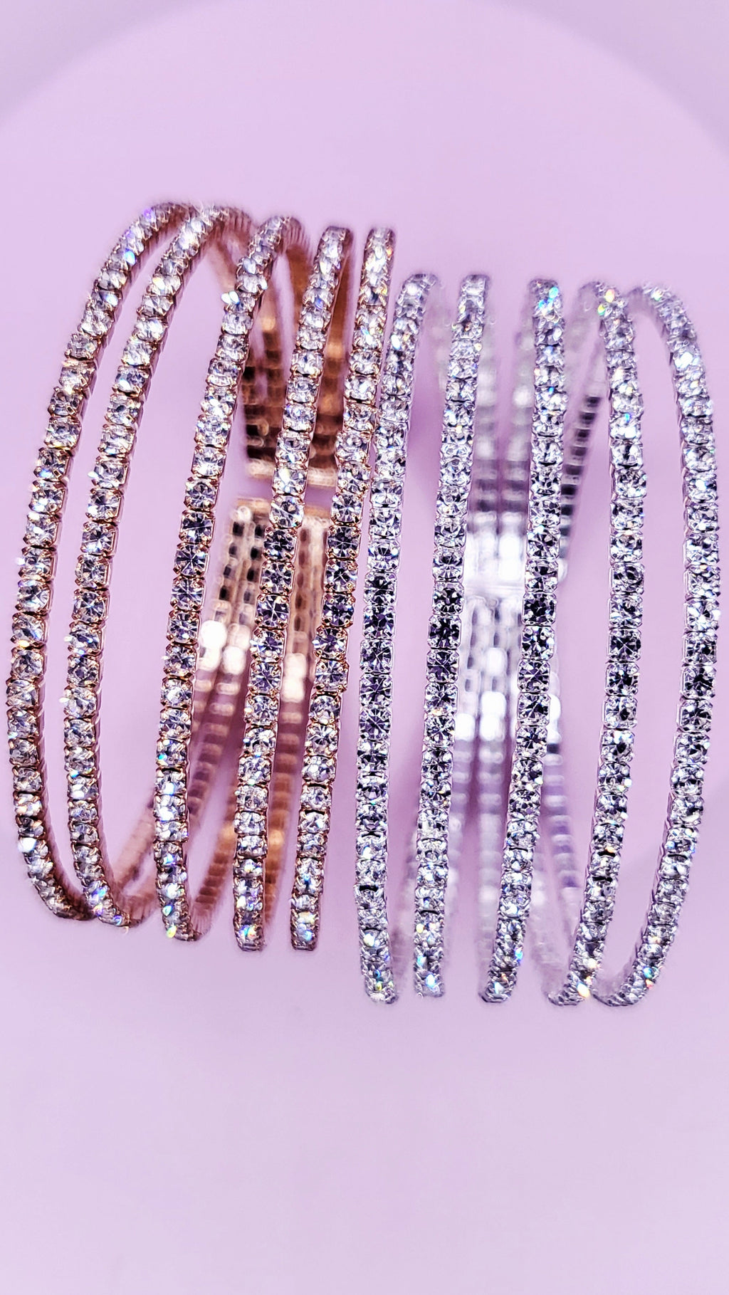 Glam Row Crystal Cuff Medium