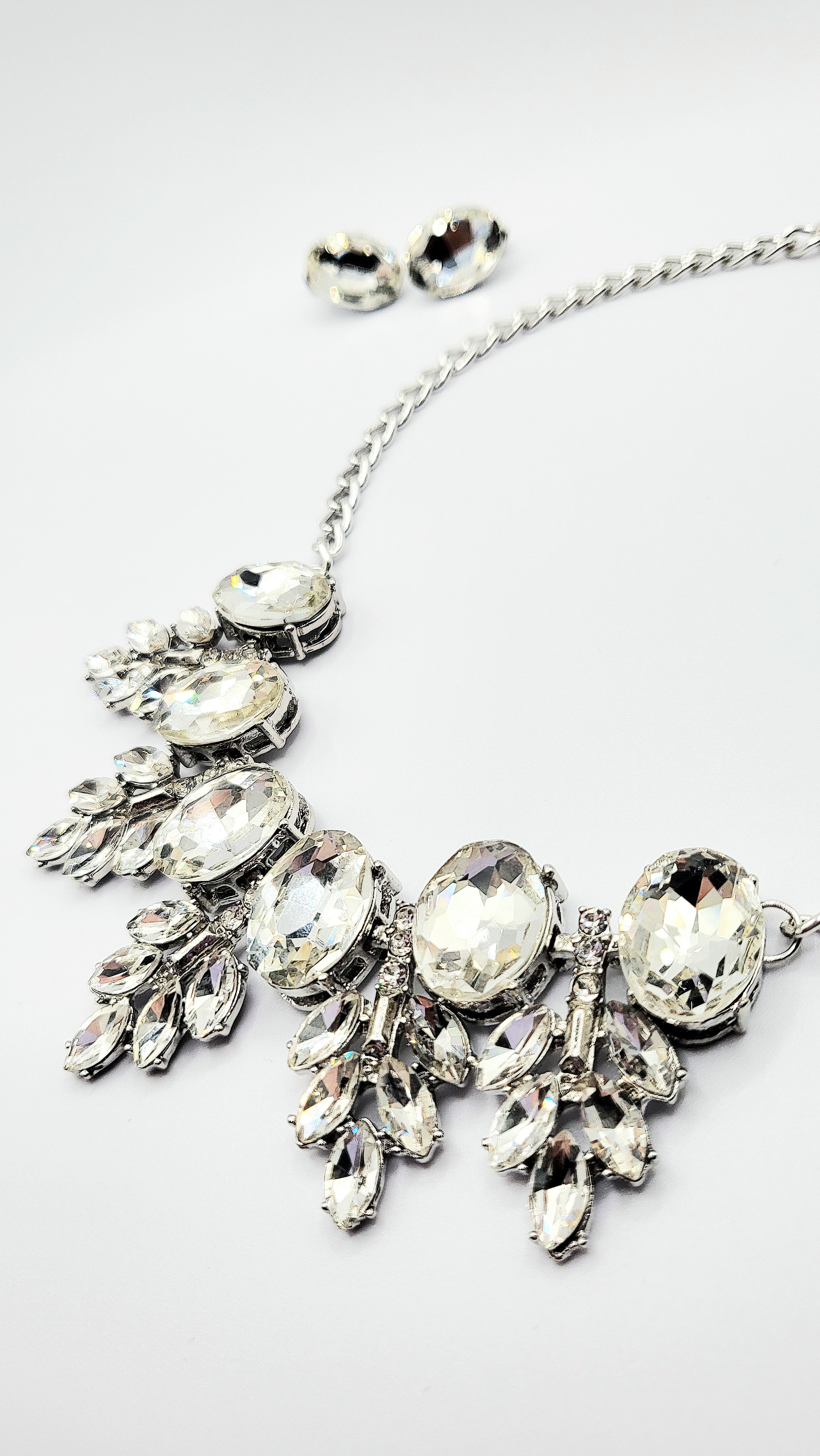 Luster Crystal Necklace Set