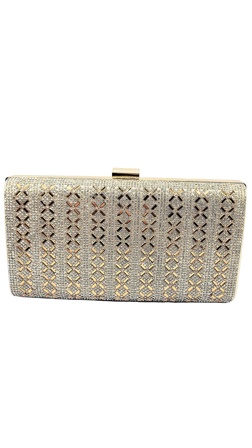 Crystal Box Clutch Bag