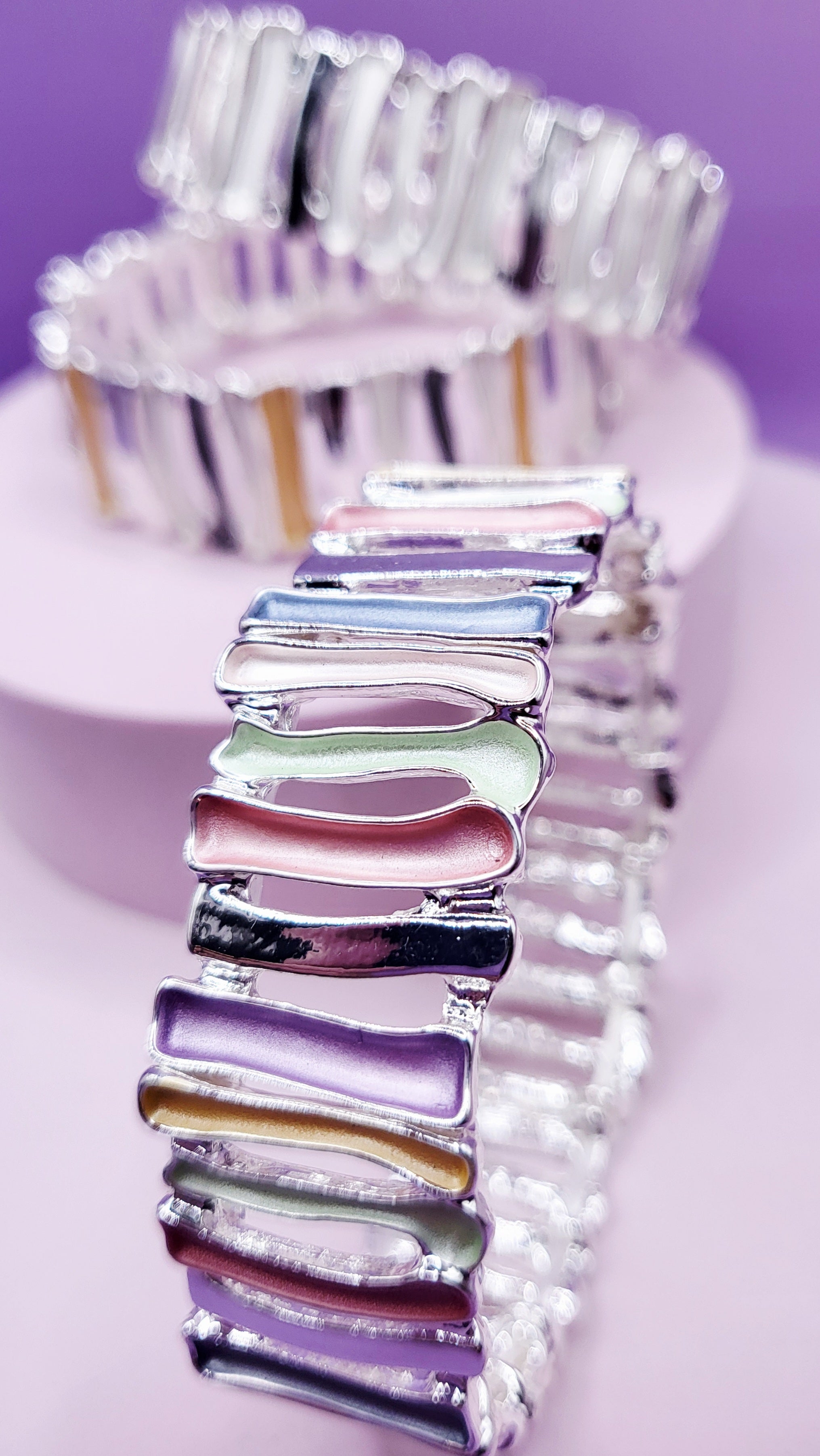 Abstract Link Bracelet