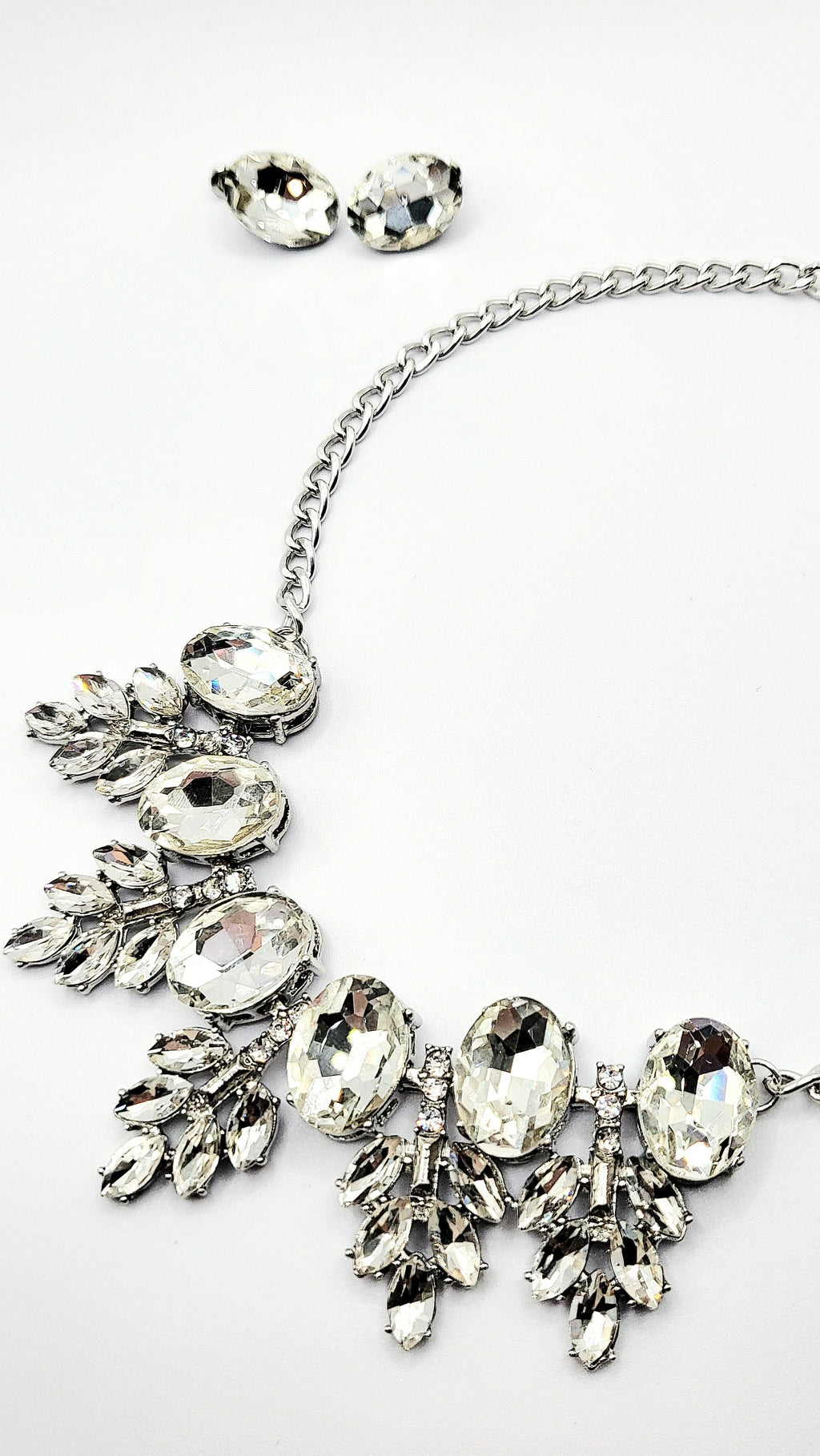 Luster Crystal Necklace Set