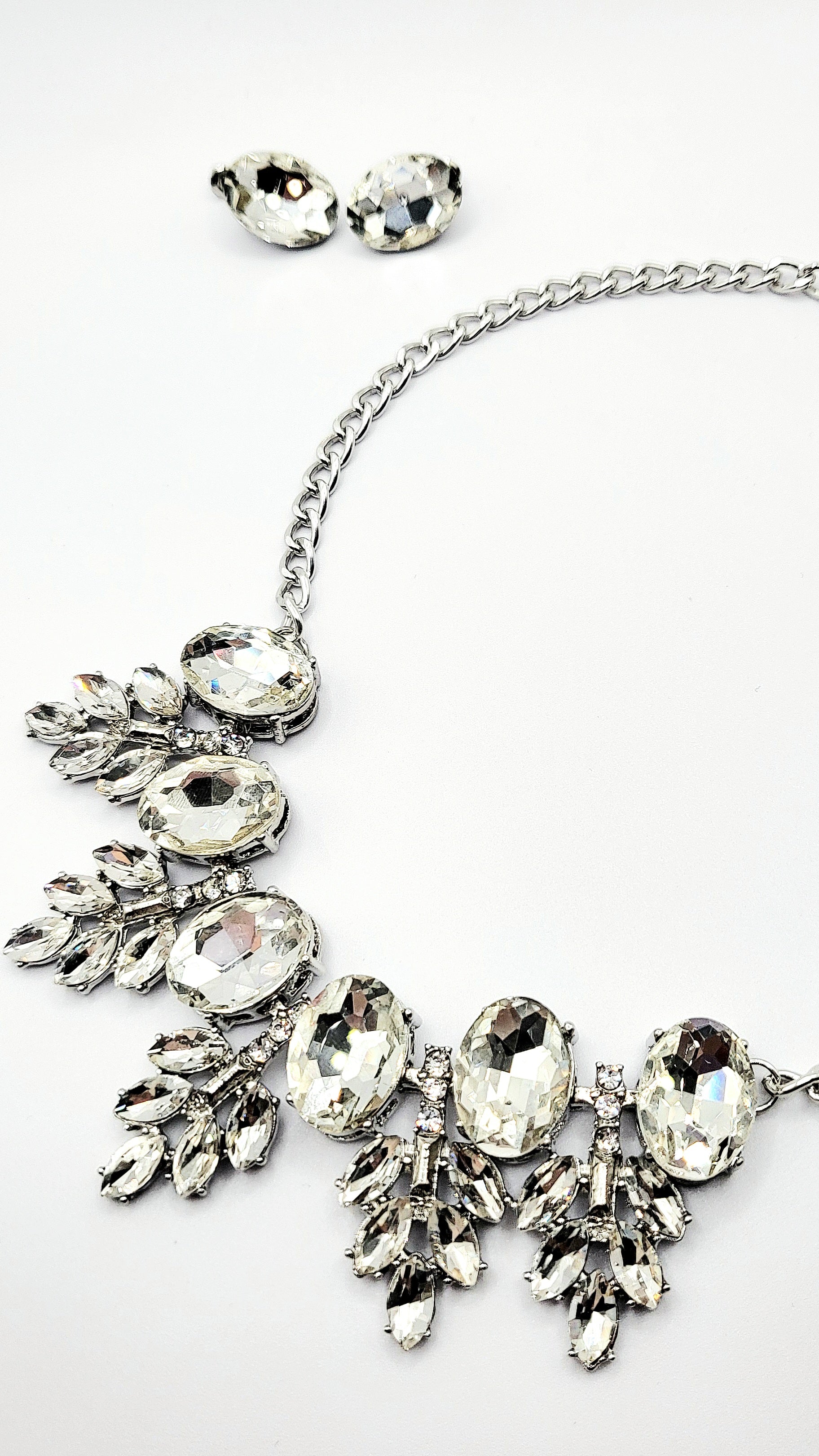 Luster Crystal Necklace Set