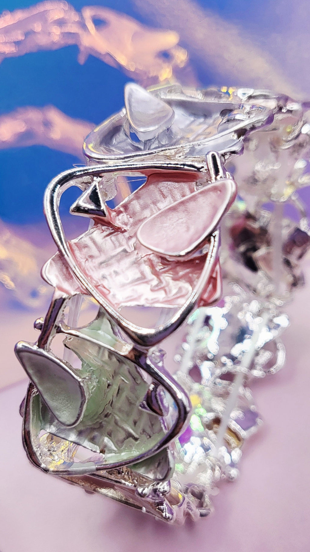 Abstract Geometric Bracelet