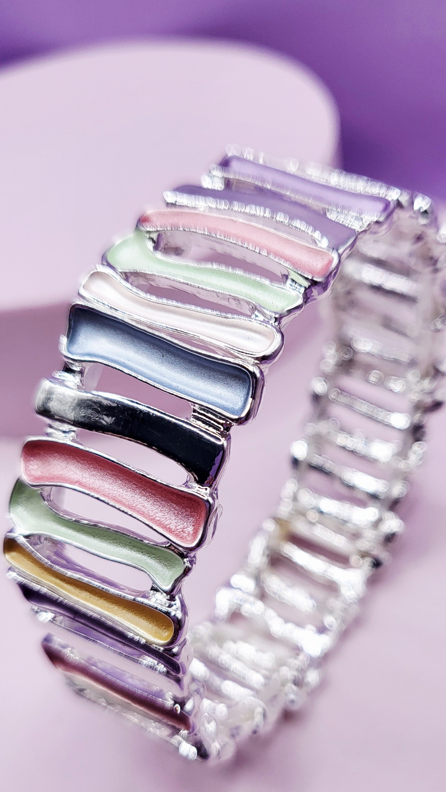 Abstract Link Bracelet