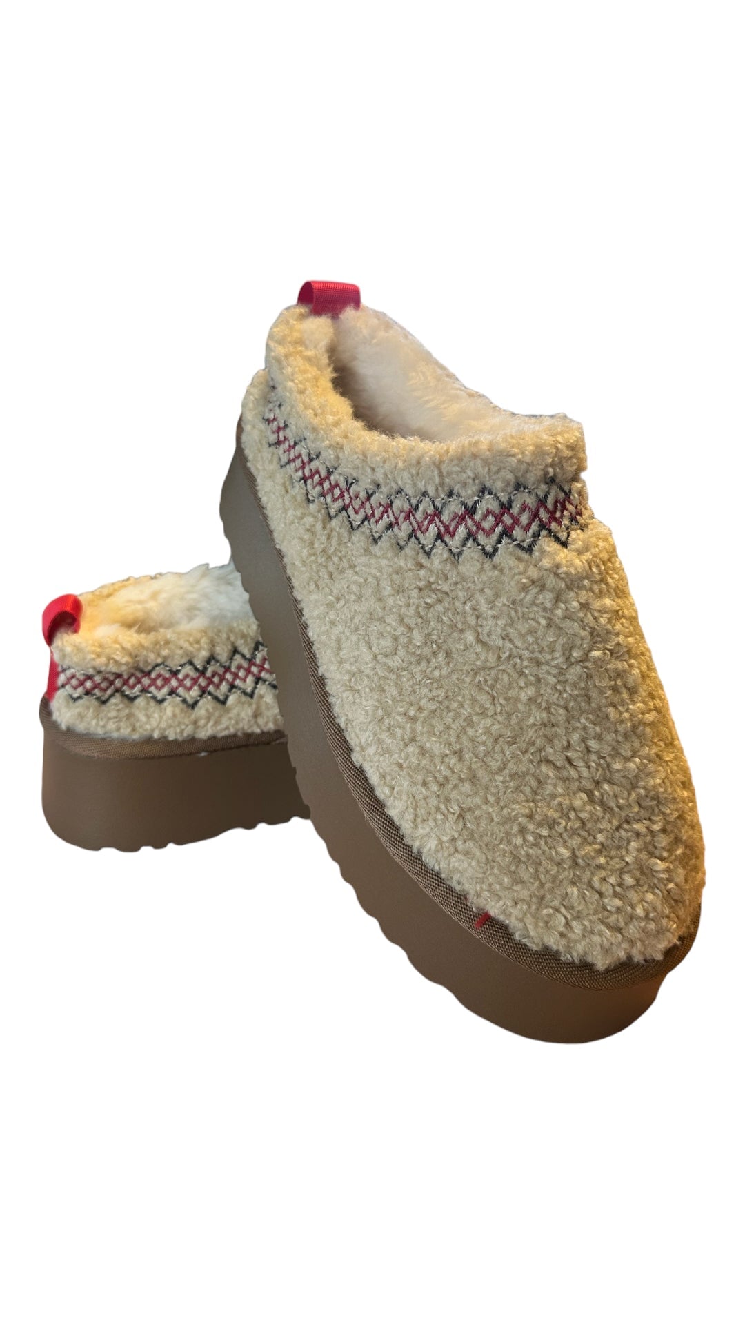 Fleece Platform Cosy Mule